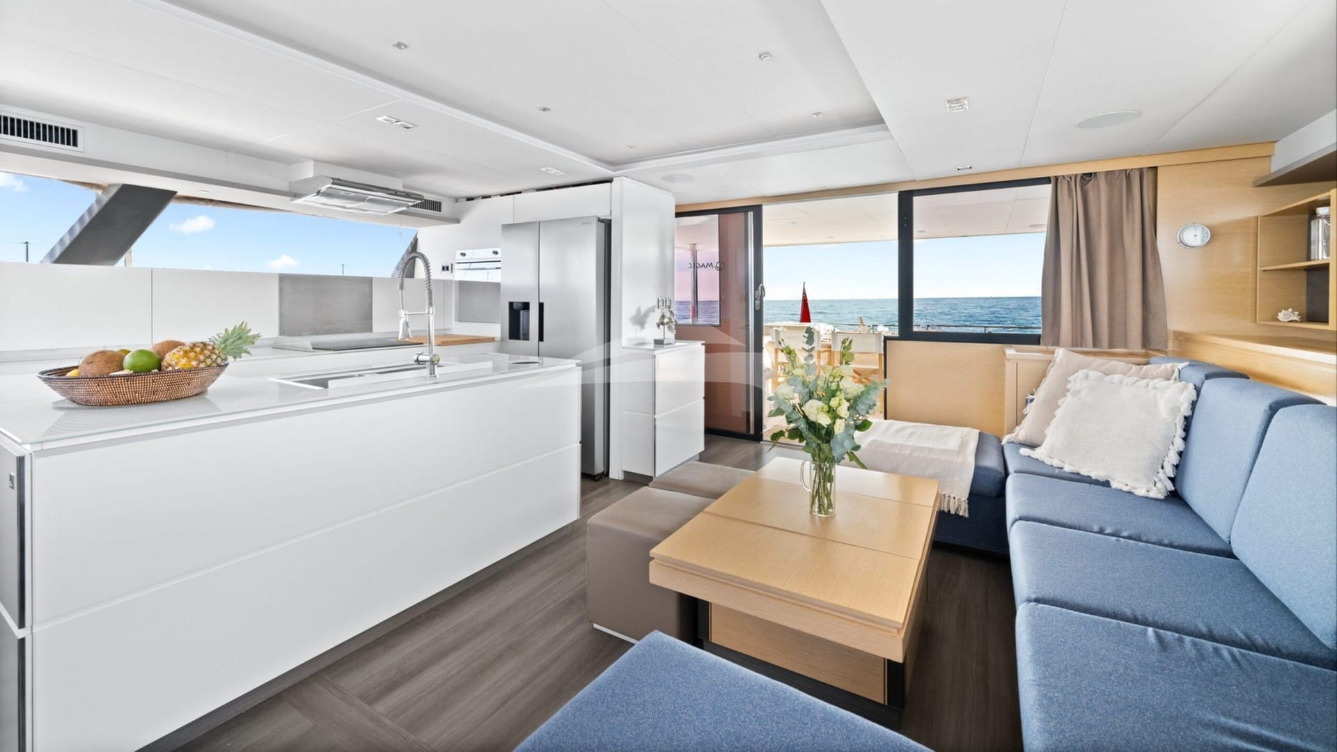 Main Salon and Galley