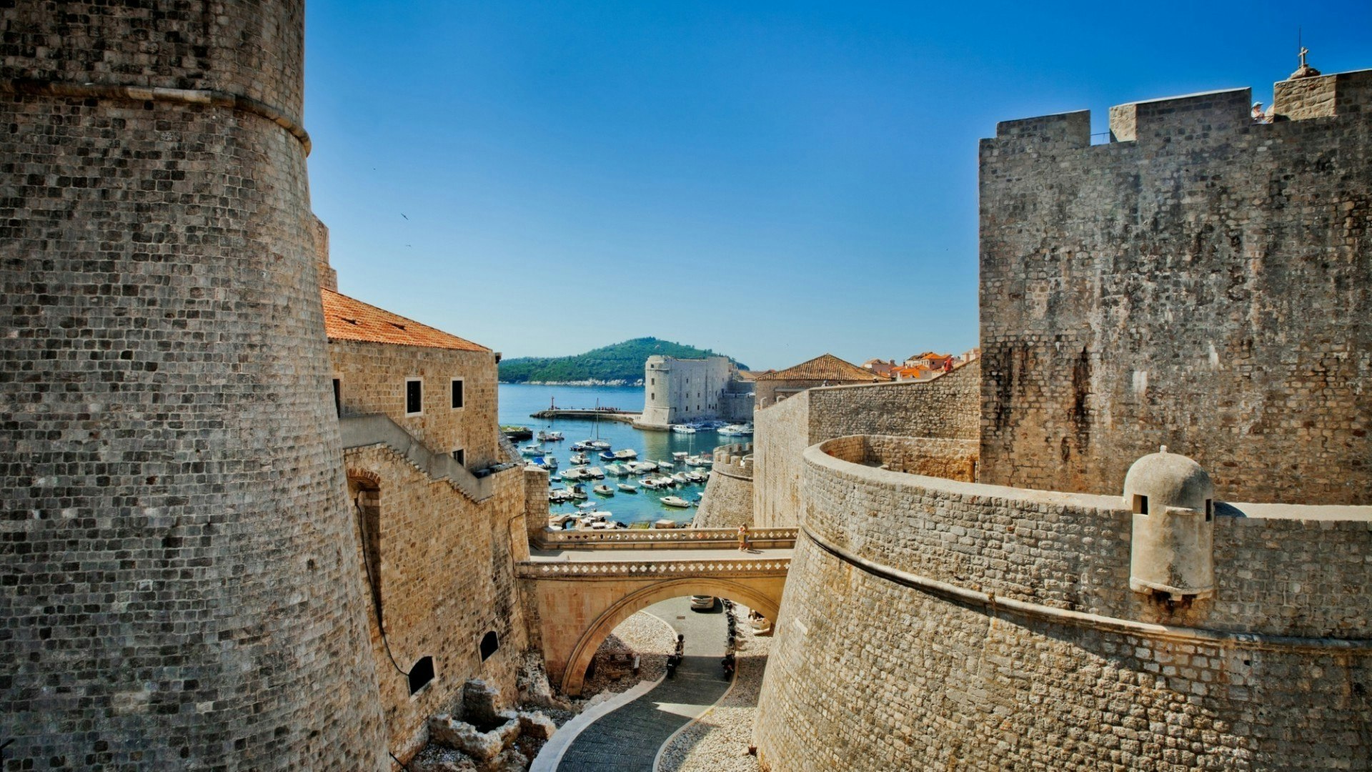 Dubrovnik old city Croatia fortress