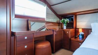 Master stateroom dresser