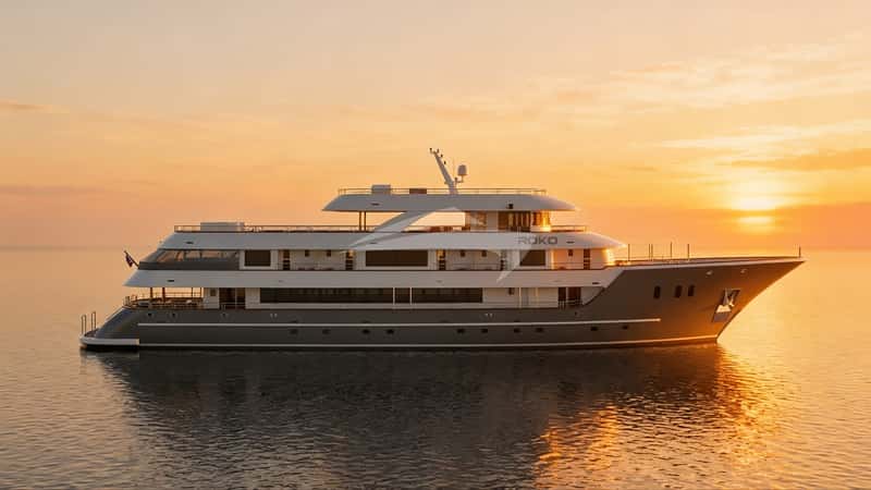 ROKO 49m motor yacht charter