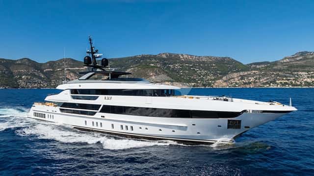 R.M.F 52m motor yacht for charter