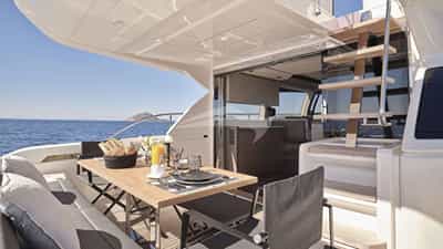 Aft deck