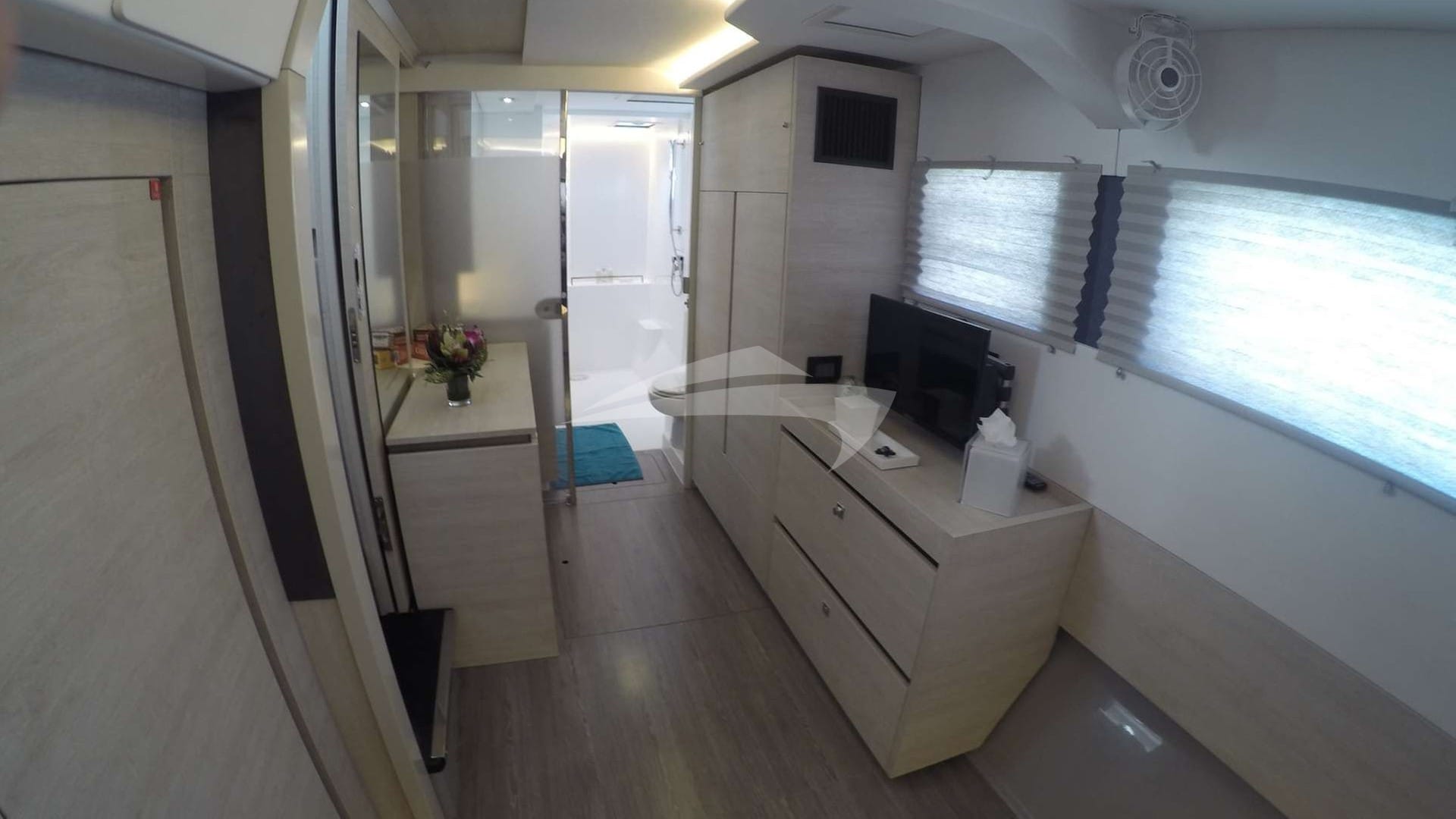 Master cabin lounge area