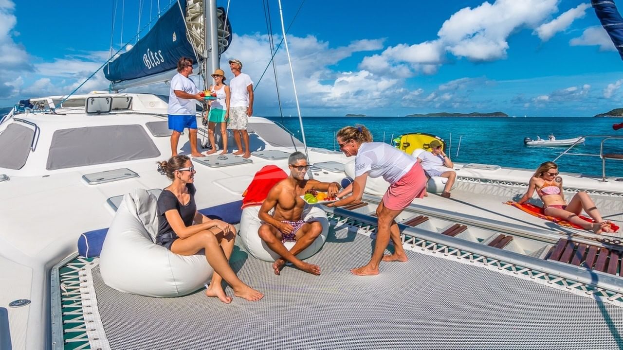 Lounging on the tramps