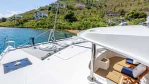Foredeck with forward cockpit area