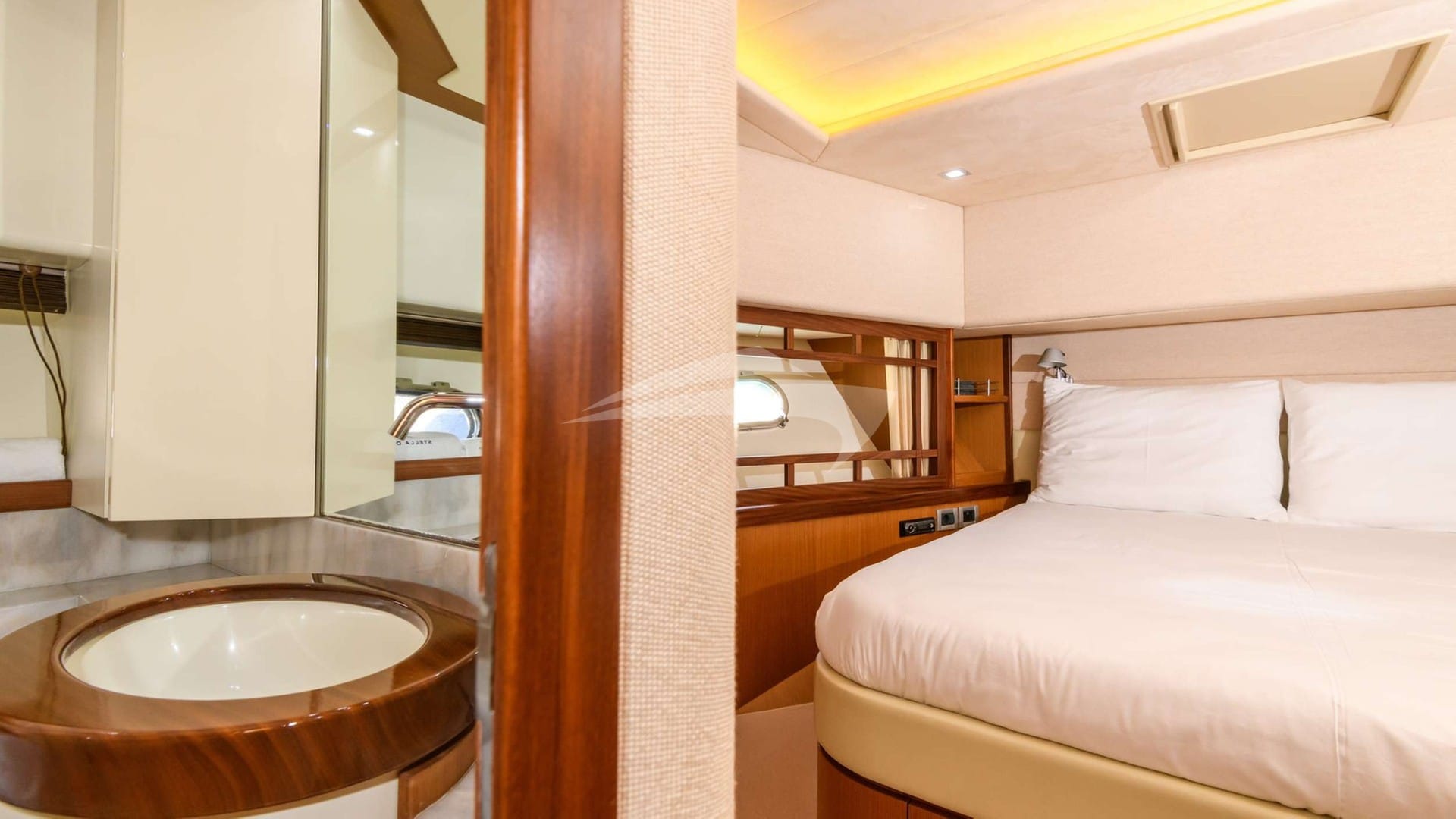 Guest Cabin and Bathroom