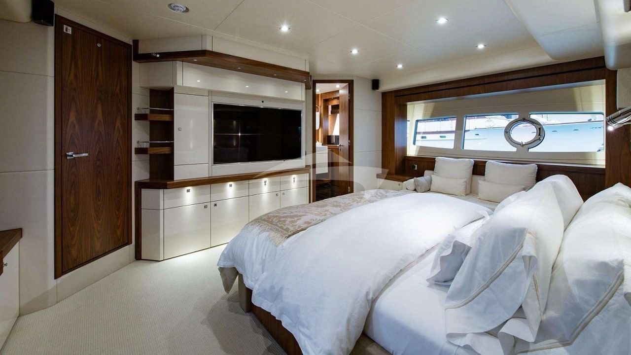 Master Stateroom with TV