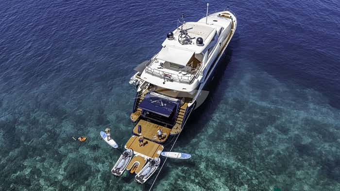ARAGO 34m motor yacht charter, photo 5