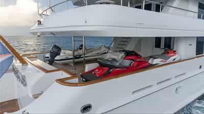 Aft deck