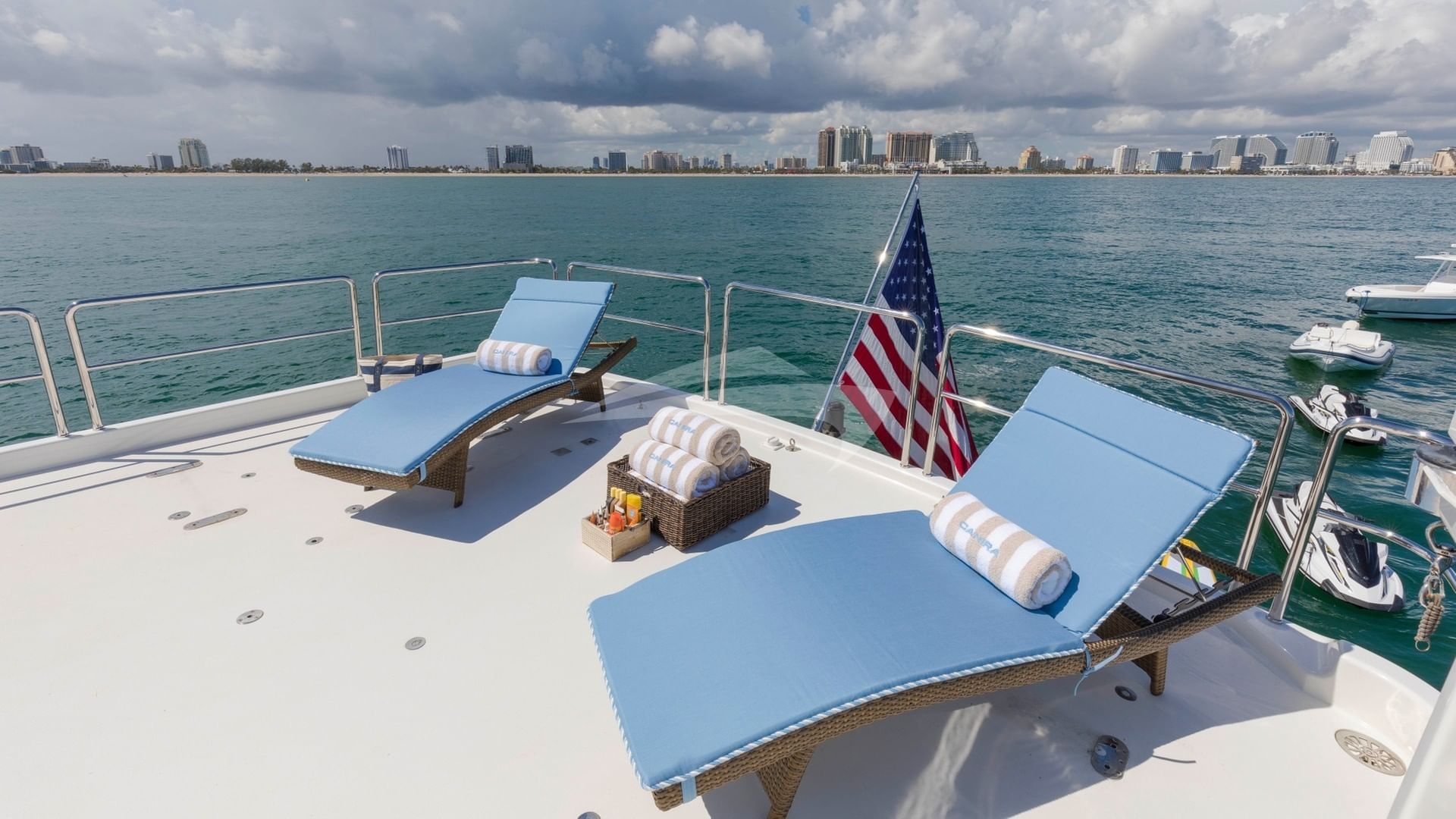 Boat Deck Sun Loungers