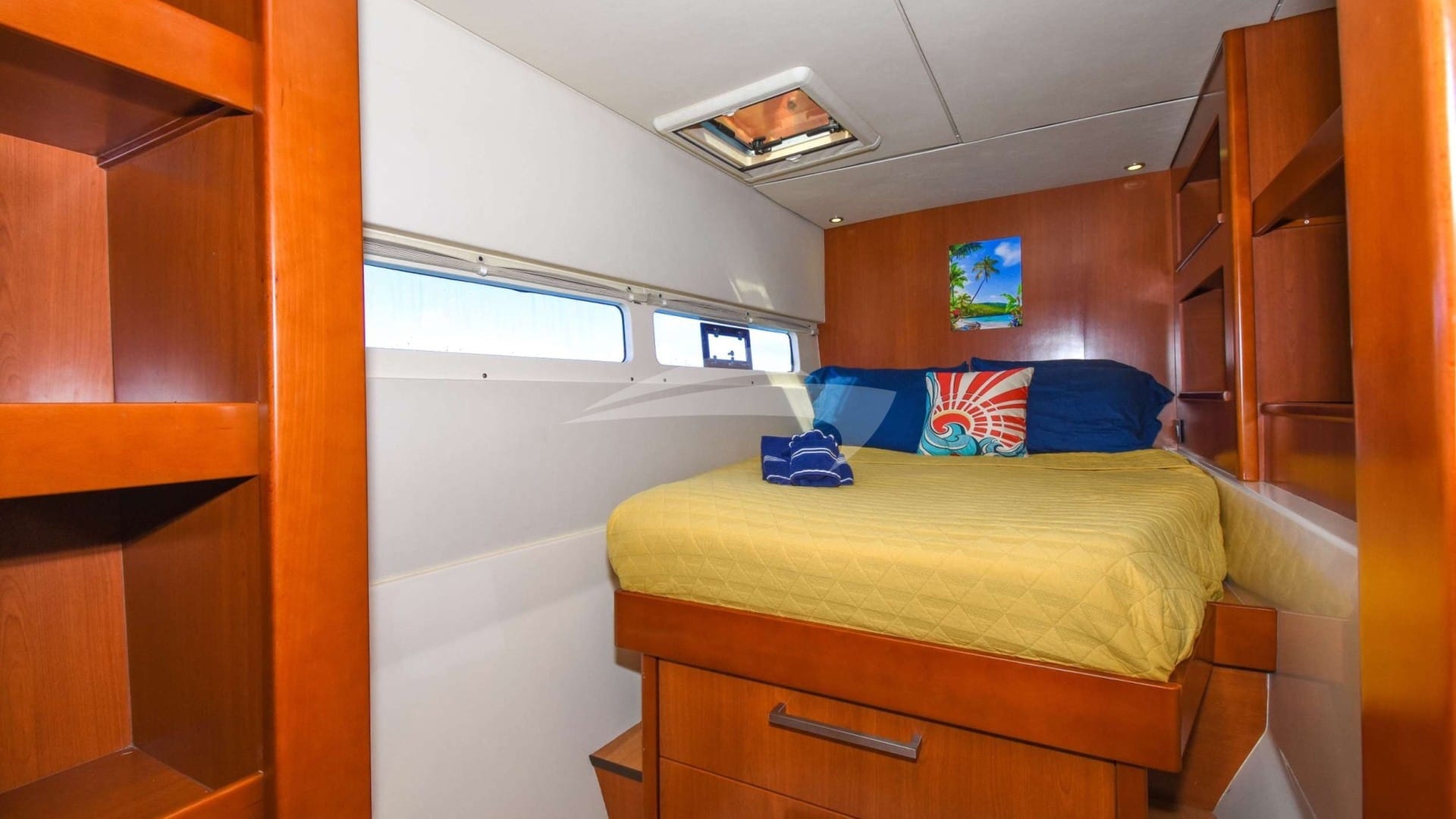 Forward port guest queen suite