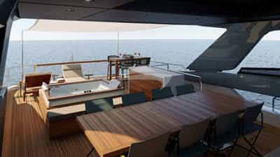Flybridge Jacuzzi