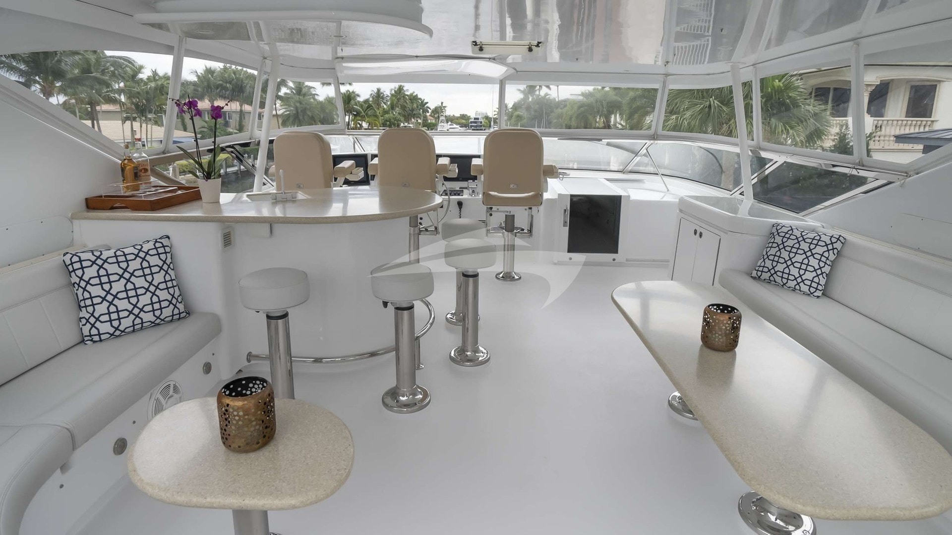 Enclosed Flybridge