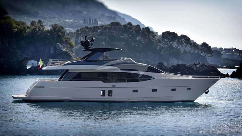 ALEXANDER M 25m motor yacht charter