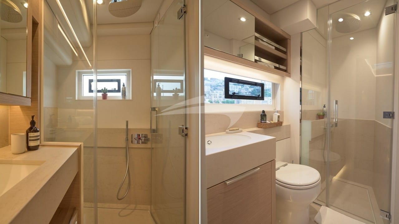 Kajikia cabin bathrooms