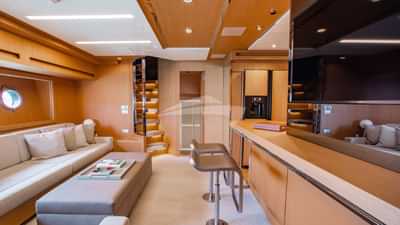 Lower Deck Salon & Galley