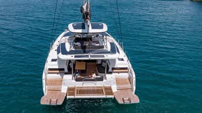 Aft swim platforms