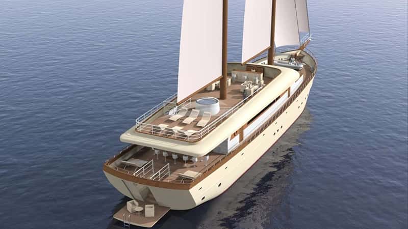 SON DE MAR 45m sailing yacht charter, photo 3