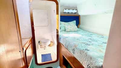 Cabin C portside aft with head