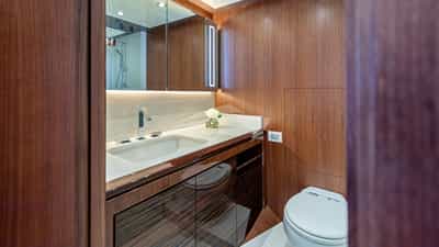 Twin Cabin Bathroom