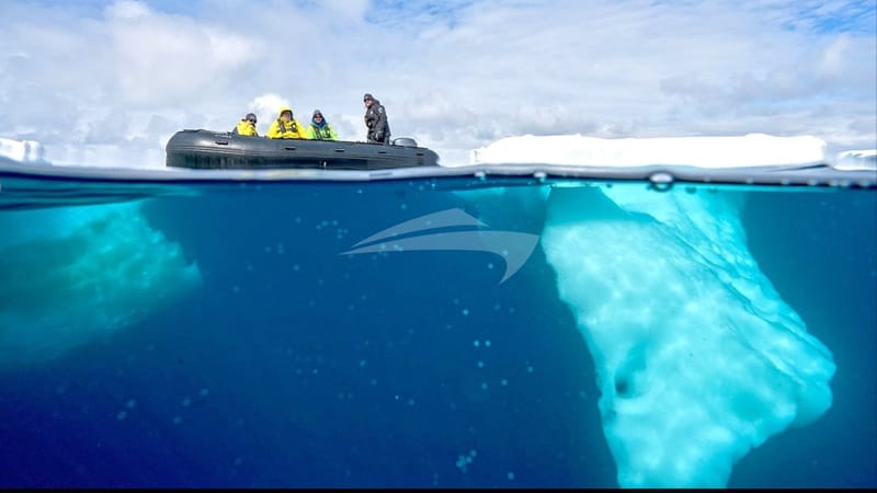Glacier Underwater