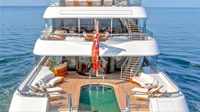 View of Aft