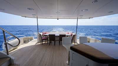 Aft deck
