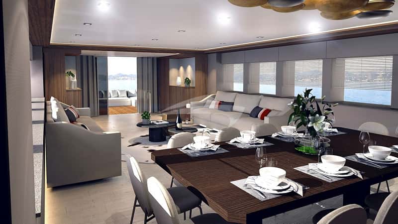 INFINITY NINE 35m motor yacht charter, photo 3