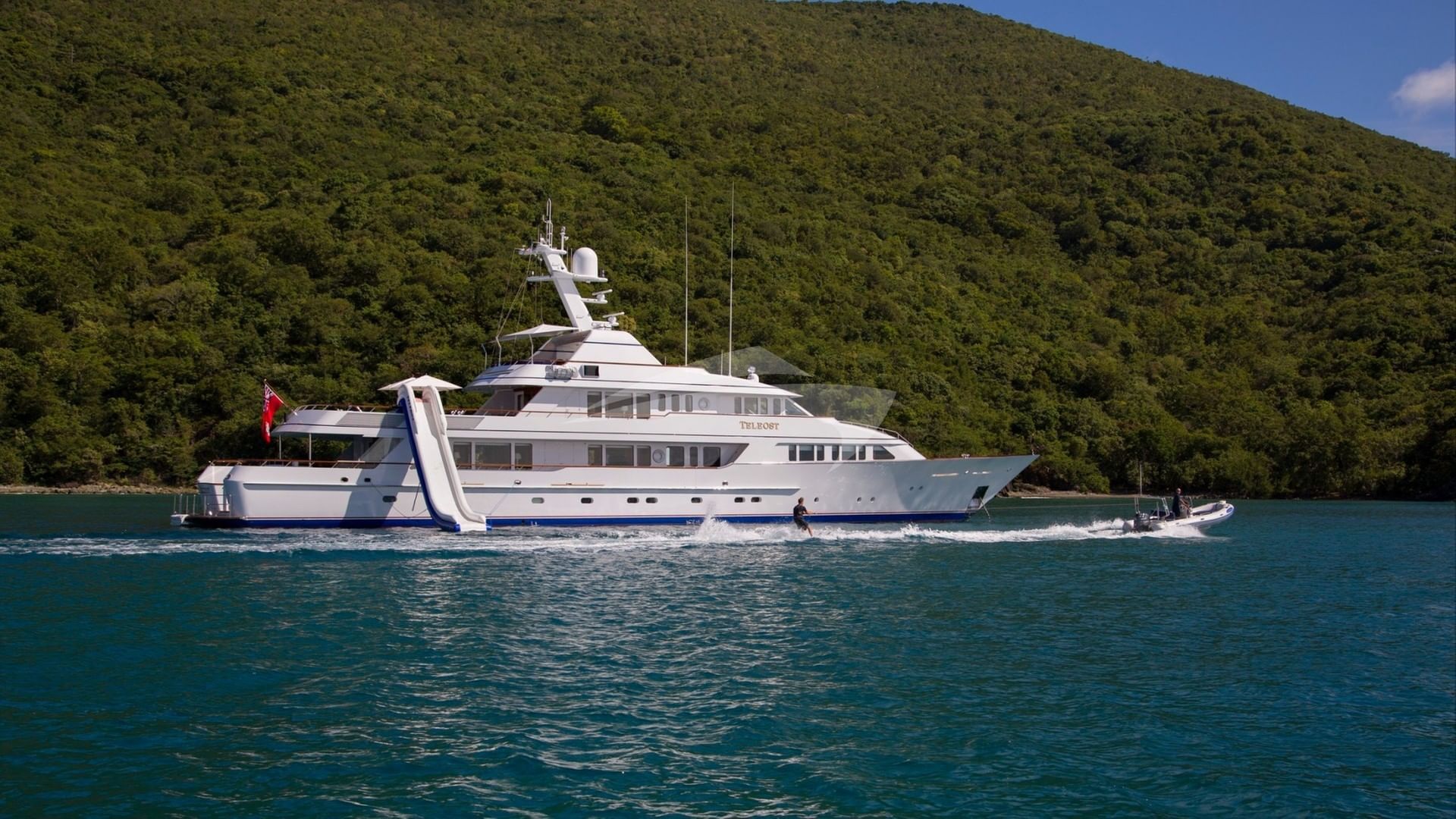 Profile with Water Slide