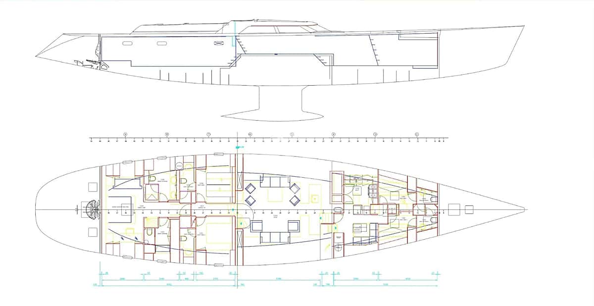 SEALEN B deck layout