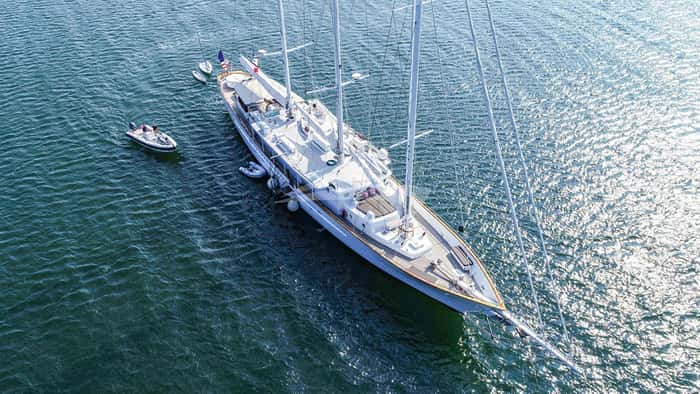 ARABELLA 48m sailing yacht charter, photo 2