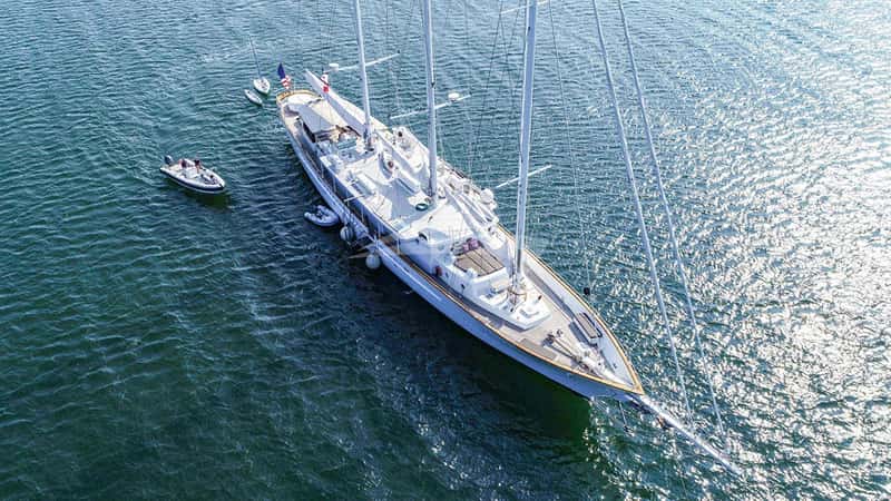 ARABELLA 48m sailing yacht charter, photo 2