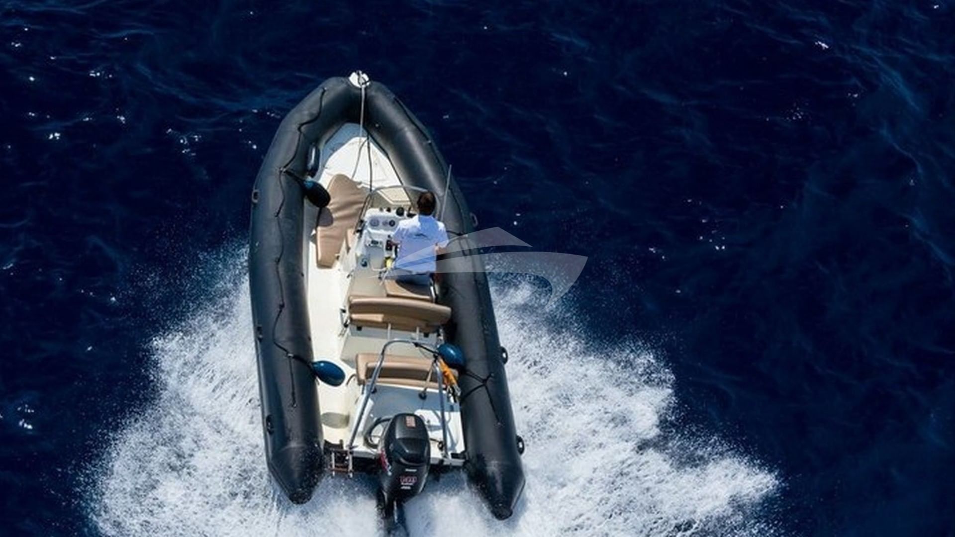 Aerial View of Tender