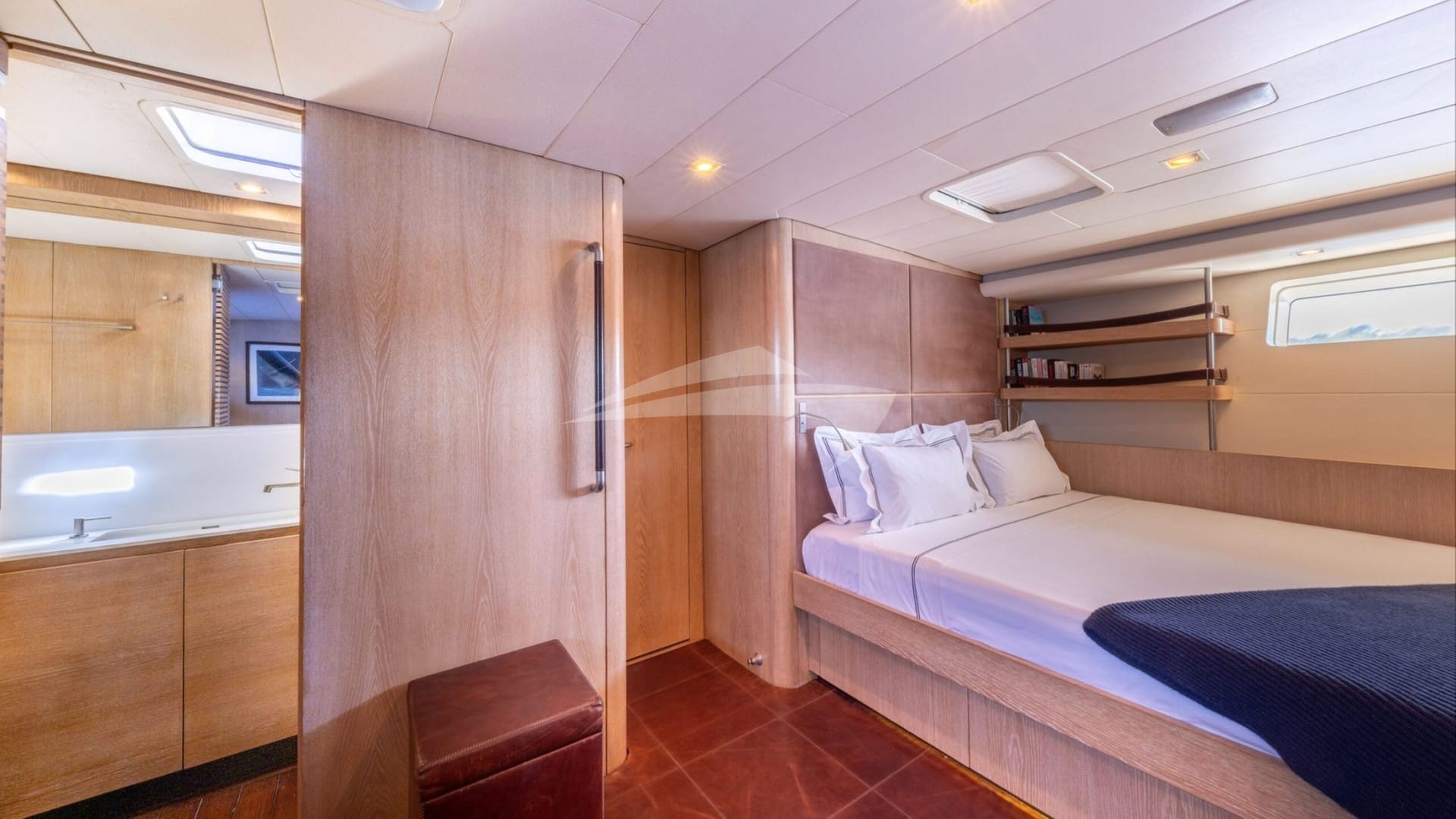 Master Cabin and Bathroom