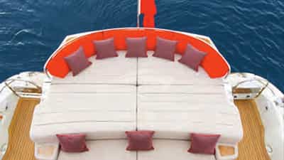 Aft deck
