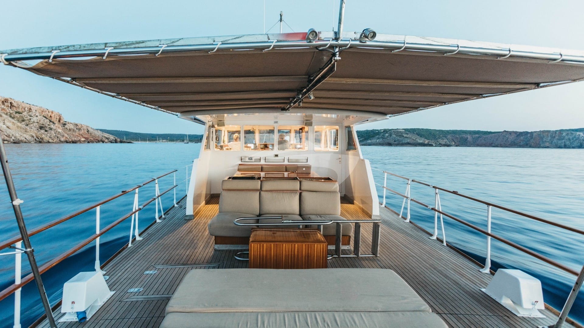 Aft deck