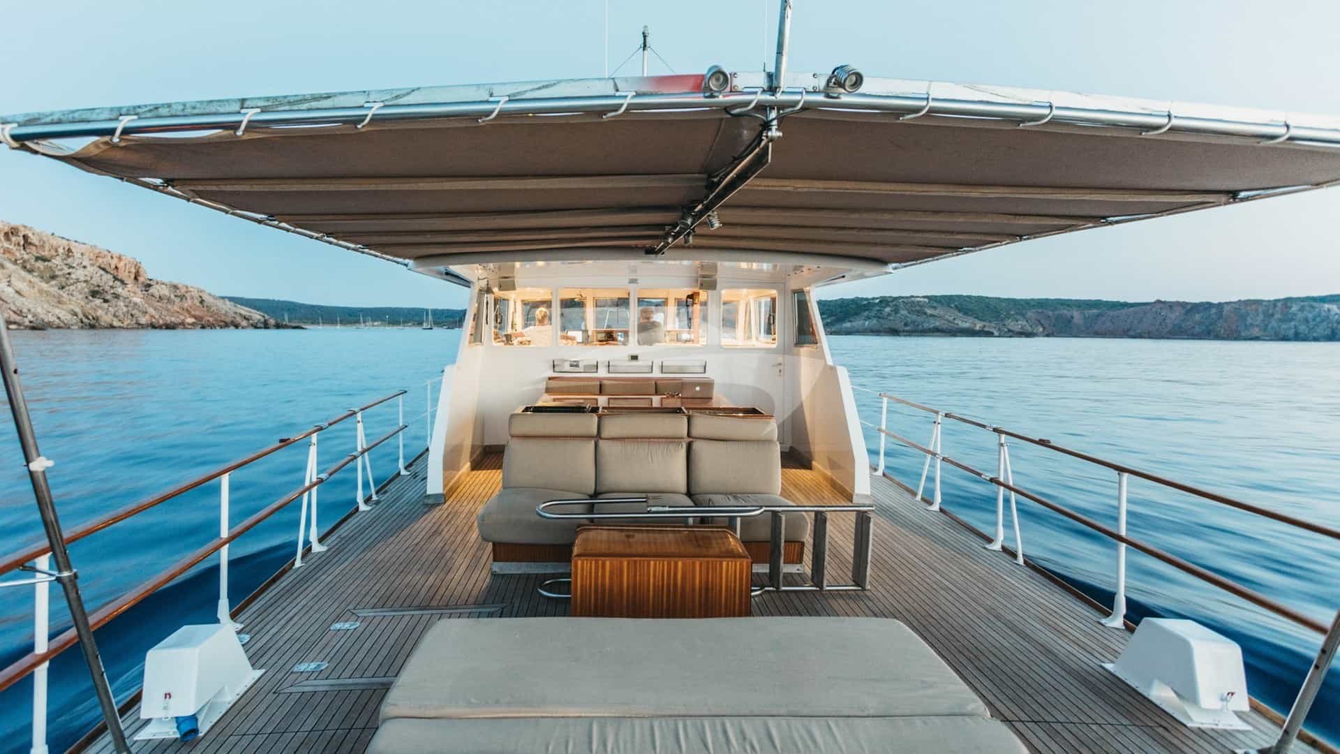 Aft deck