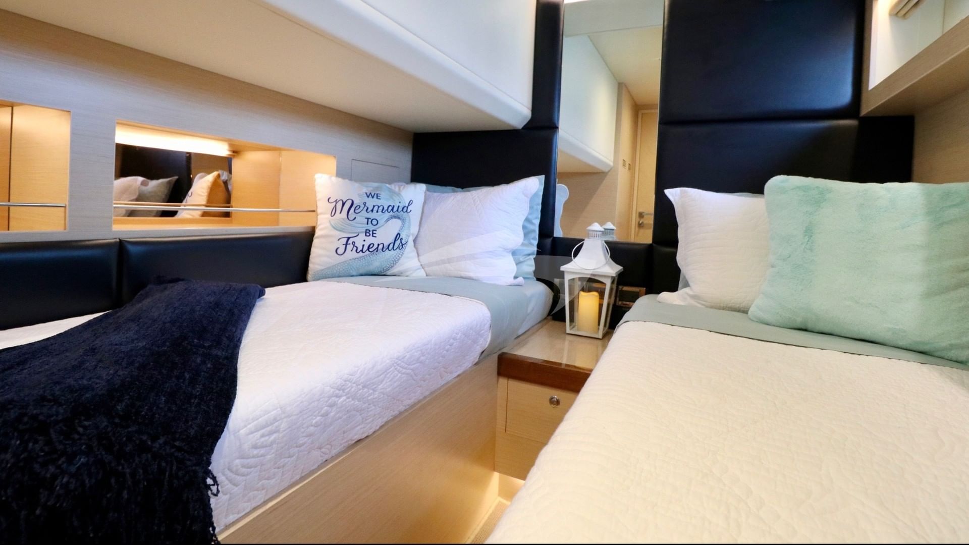 Optional twins can be available for kids.