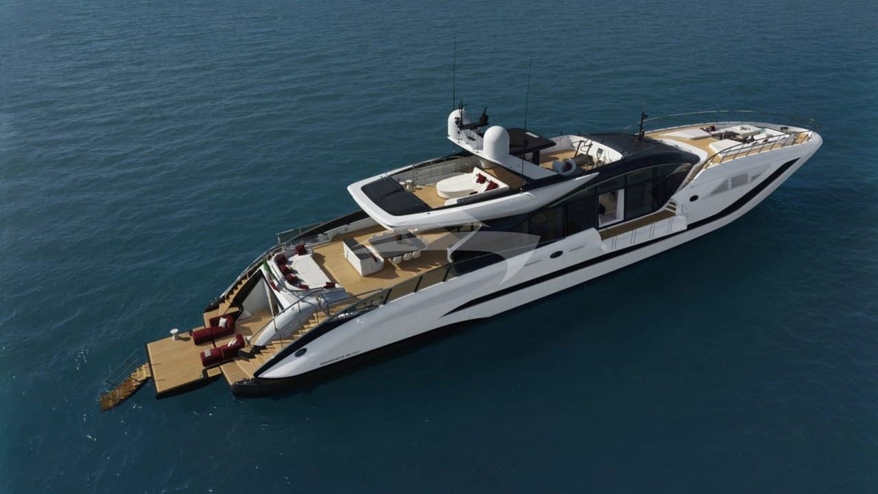 N1 Mangusta 165 REV Aerial Afar