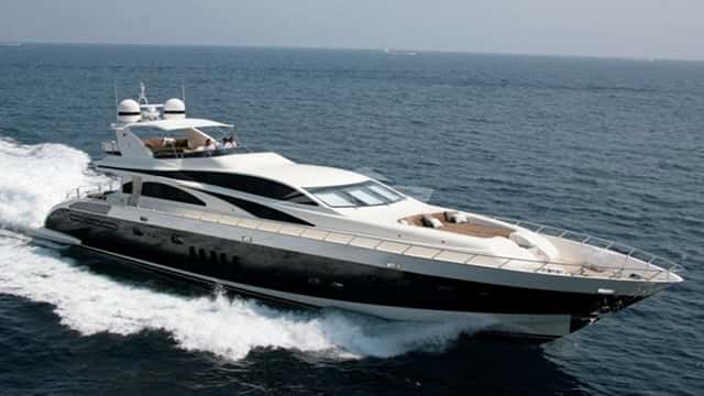 WHITE PEARL 32m motor yacht for charter