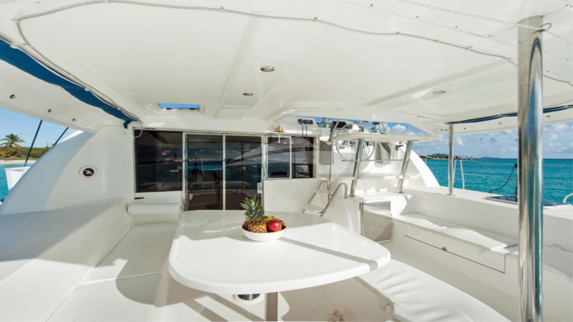 Spacious outdoor seating