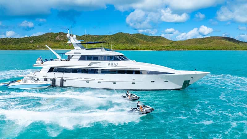 EALU 40m motor yacht charter