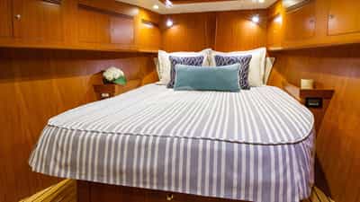 Forward queen VIP guest cabin Oct 2017