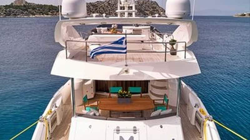 M FIVE 23m motor yacht charter, photo 7