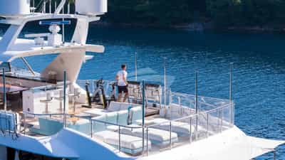 Sundeck aft gym
