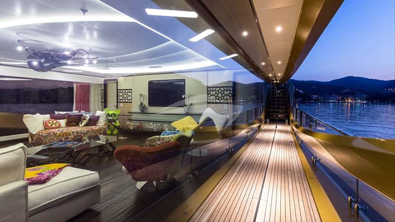KHALILAH 50m motor yacht charter, photo 3