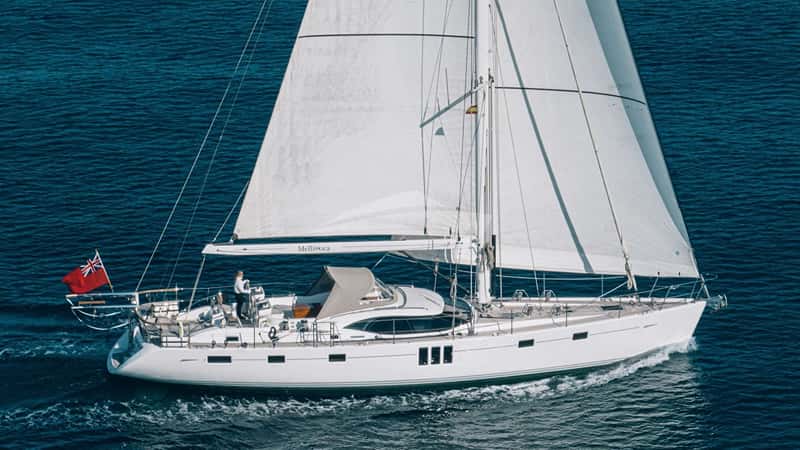 MELLIVORA 19m sailing yacht charter