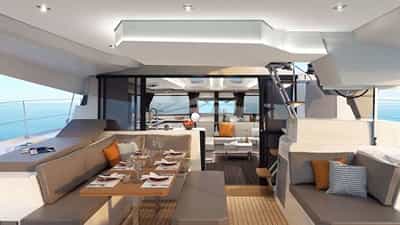 Cockpit dining area