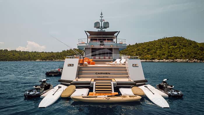 CARMEN 37m motor yacht charter, photo 4