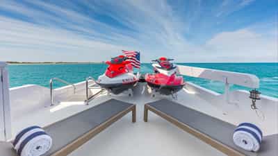 Water Toys and Sun Loungers